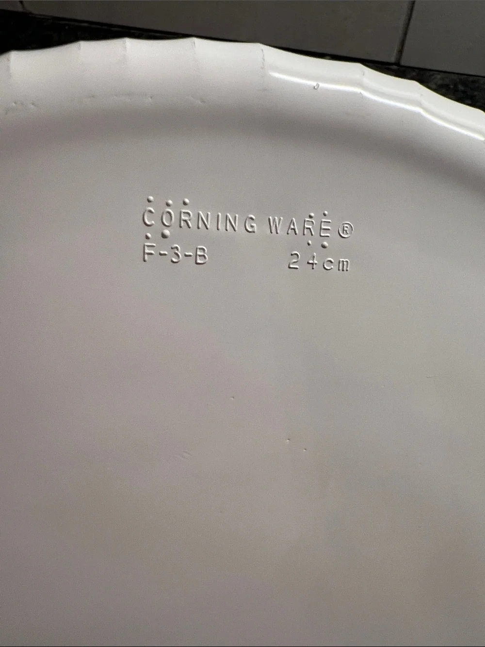 N/A this corningware